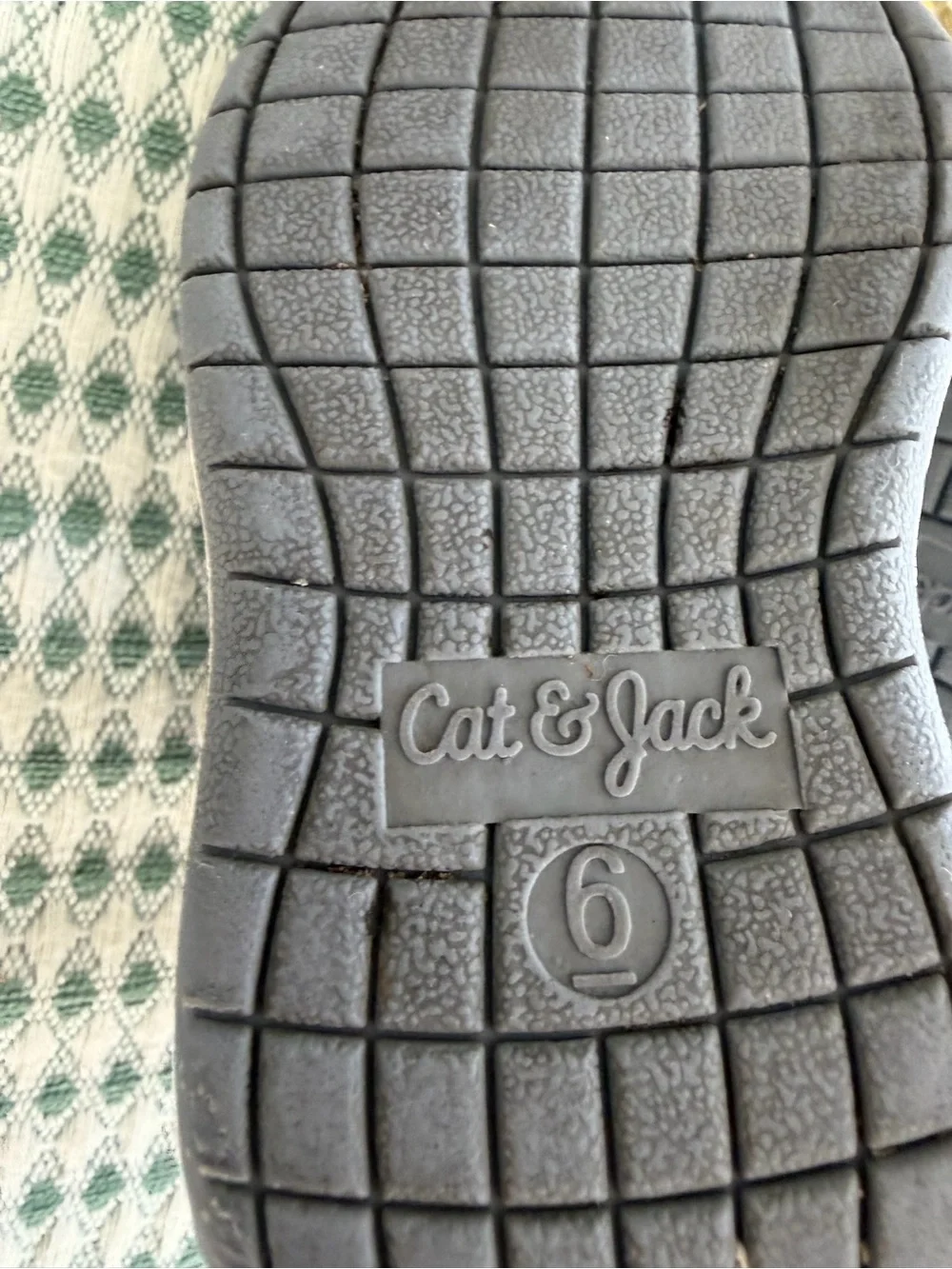 Cat & Jack Toddler Boy Sandals Hank Play Sandals Size 6 Kids Blue Gray White Lim
